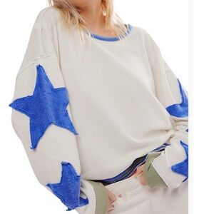 Free People
Women's You're A Star Cotton Sweatshirt